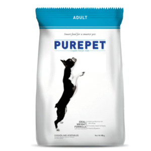 Purepet Adult Dry Dog Food Chicken & Vegetable Flavour,